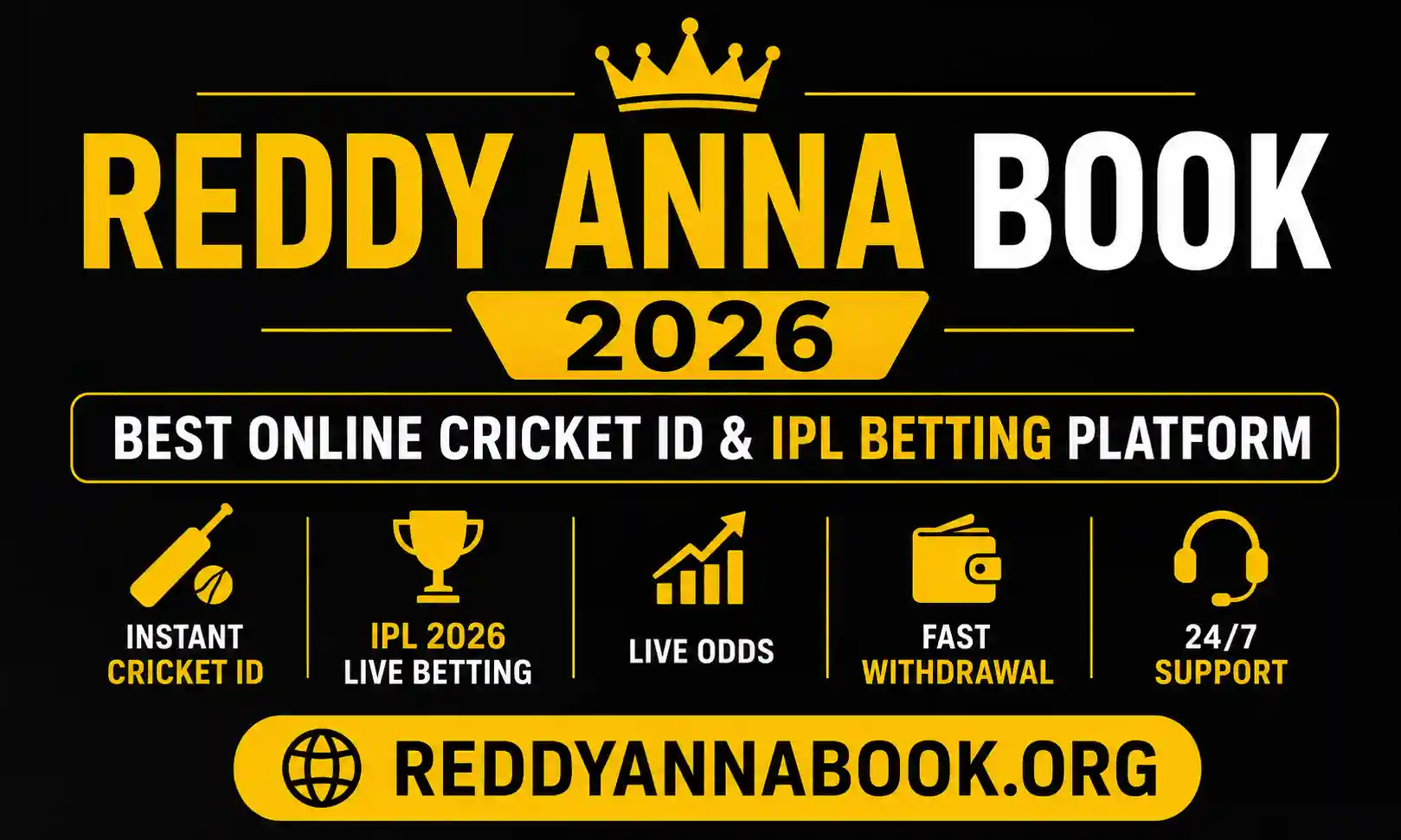 Reddy Anna Book 2026 – Best Online Cricket ID