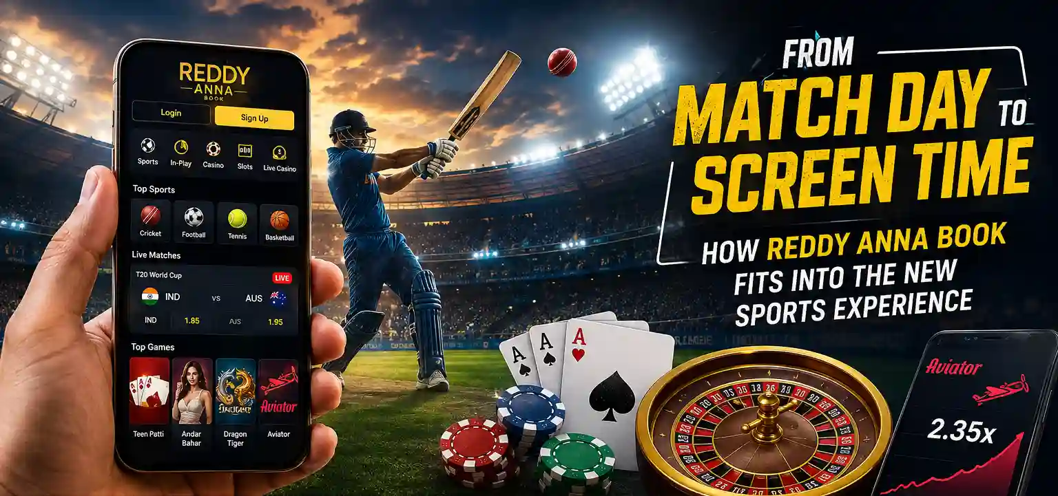 Reddy Anna Book: From Match Day to Digital Sports Experience